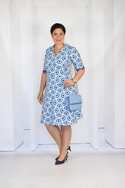 Nähbeispiel Kleid & Shirt Candela lillesol women Nr. 55